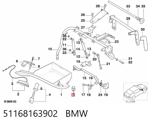  51168163902 BMW