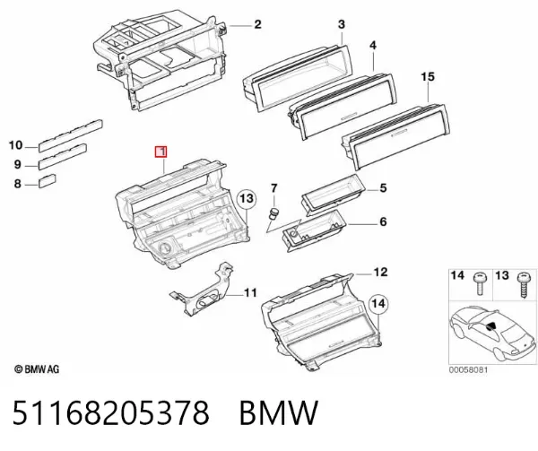  51168205378 BMW