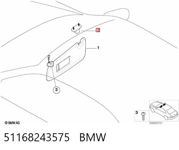  51168243575 BMW