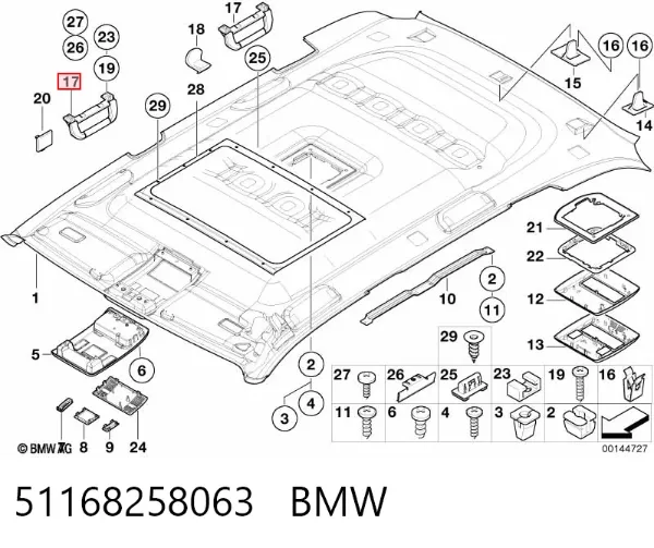  51168258063 BMW