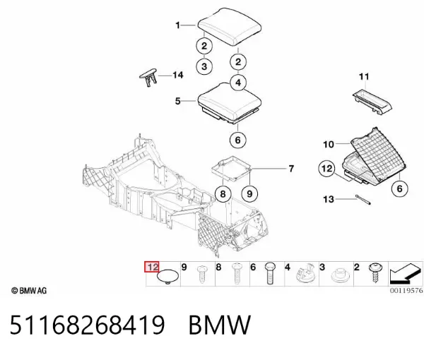 51168268419 BMW