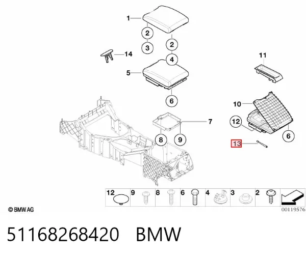  51168268420 BMW