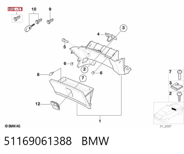  51169061388 BMW