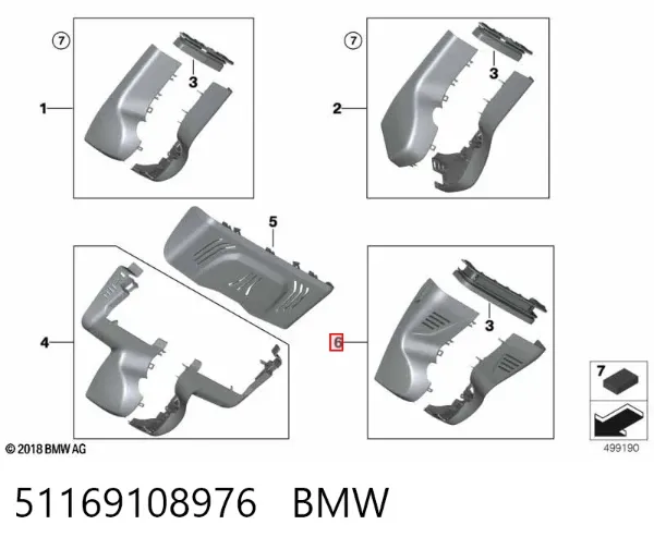  51169108976 BMW