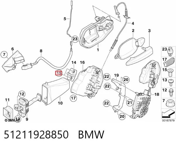  51211928850 BMW