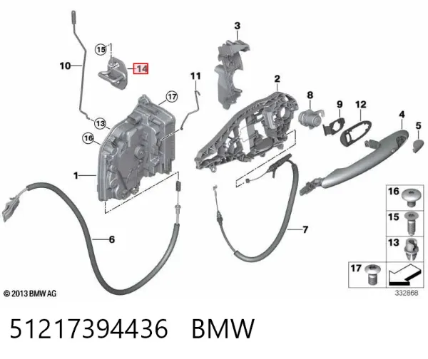  51217394436 BMW