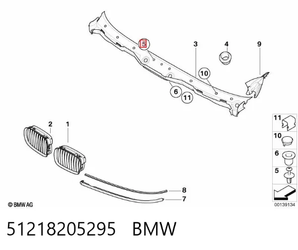 Pára-brisas 51218205295 BMW