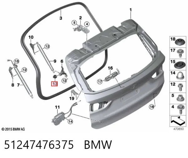  51247476375 BMW