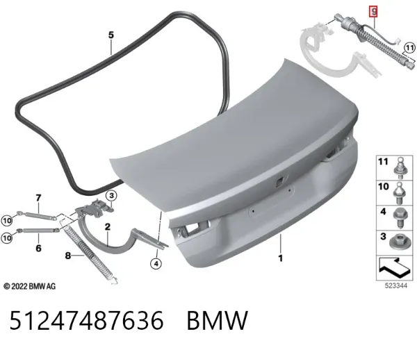  51247487636 BMW