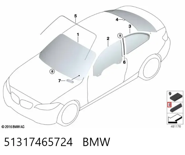  51317465724 BMW