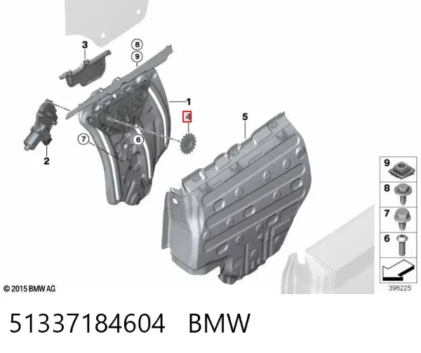 51337184604 BMW