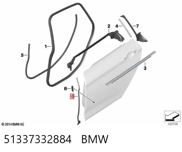  51337332884 BMW