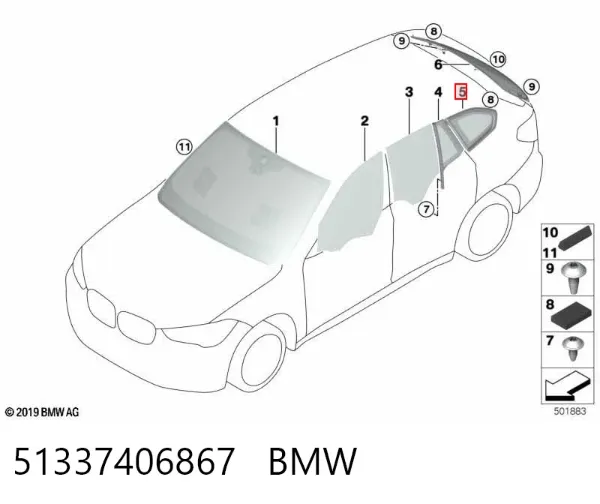  51337406867 BMW