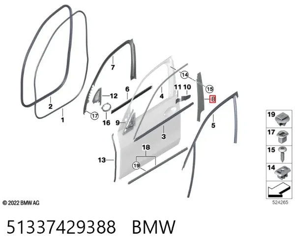  51337429388 BMW