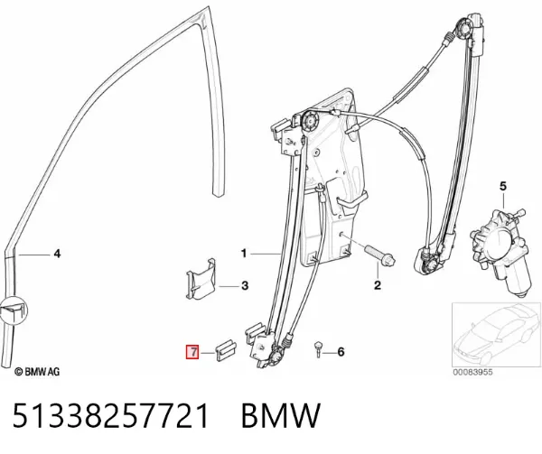  51338257721 BMW