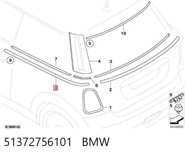  51372756101 BMW