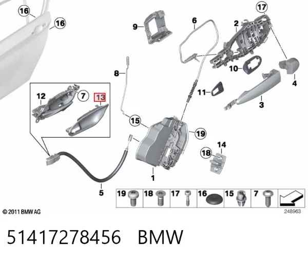  51417278456 BMW