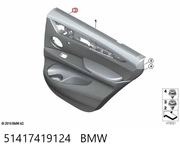  51417419124 BMW