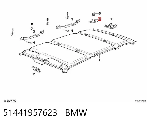  51441957623 BMW