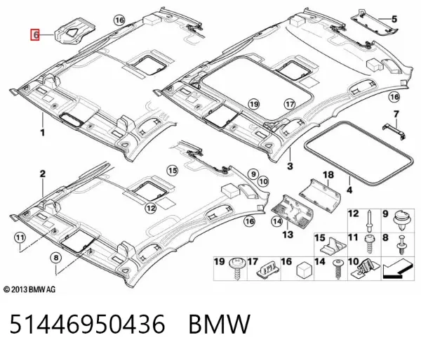  51446950436 BMW