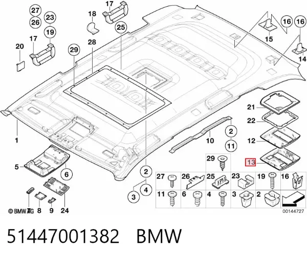  51447001382 BMW