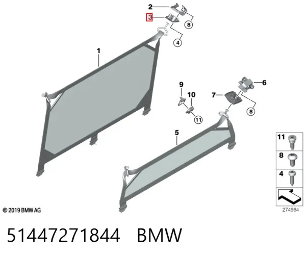  51447271844 BMW