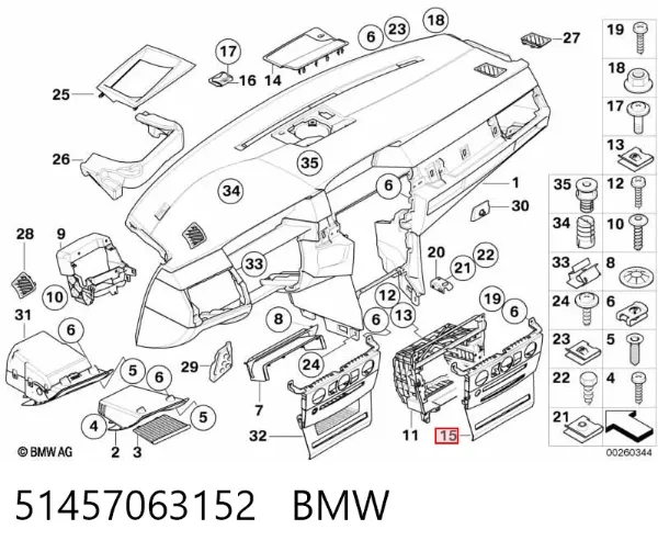  51457063152 BMW