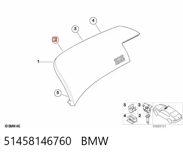  51458146760 BMW