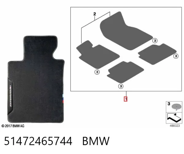  51472465744 BMW