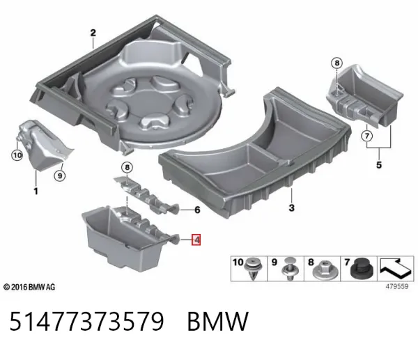  51477373579 BMW