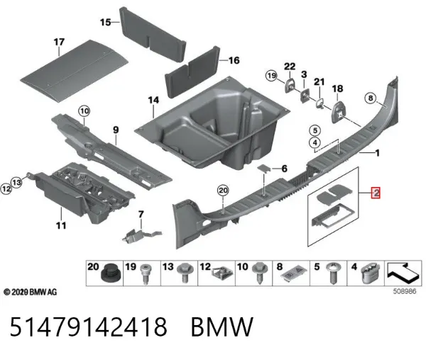  51479142418 BMW