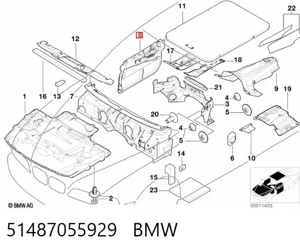  51487055929 BMW