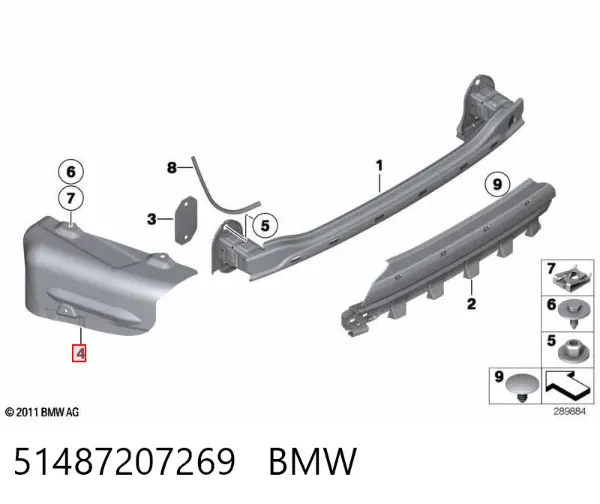  51487207269 BMW