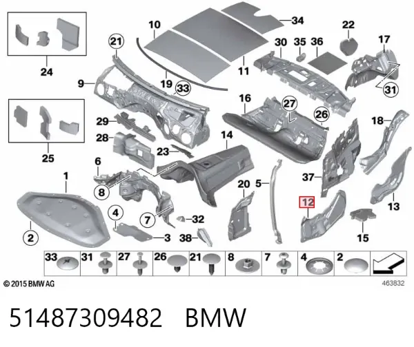  51487309482 BMW