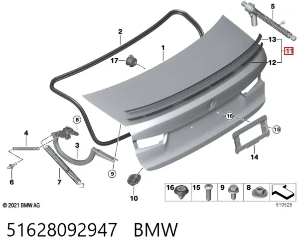  51628092947 BMW