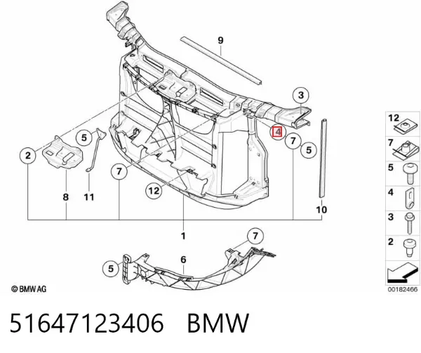  51647123406 BMW