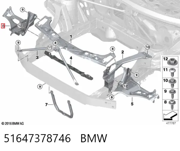  51647378746 BMW