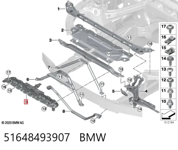  51648493907 BMW