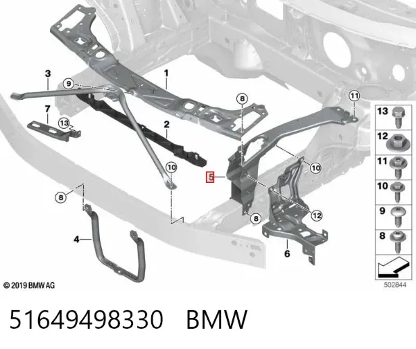 51649498330 BMW