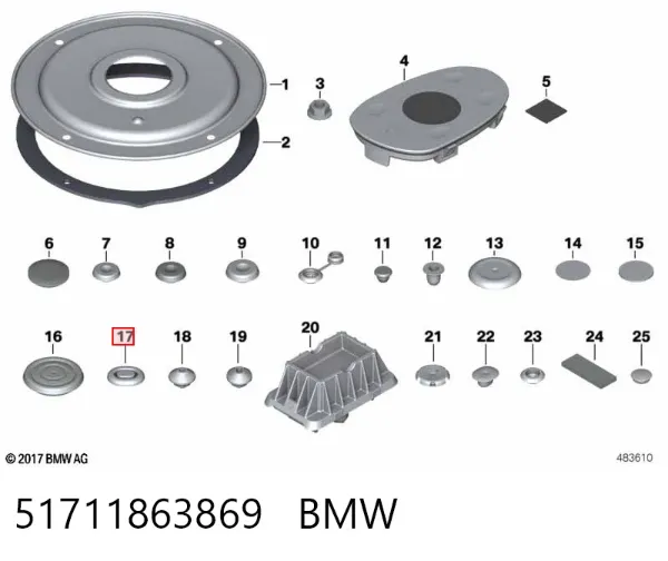  51711863869 BMW