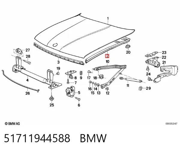 51711944588 BMW