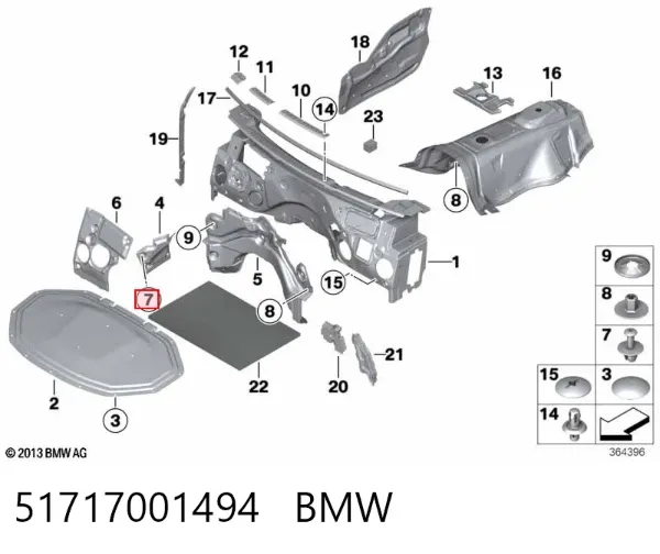  51717001494 BMW