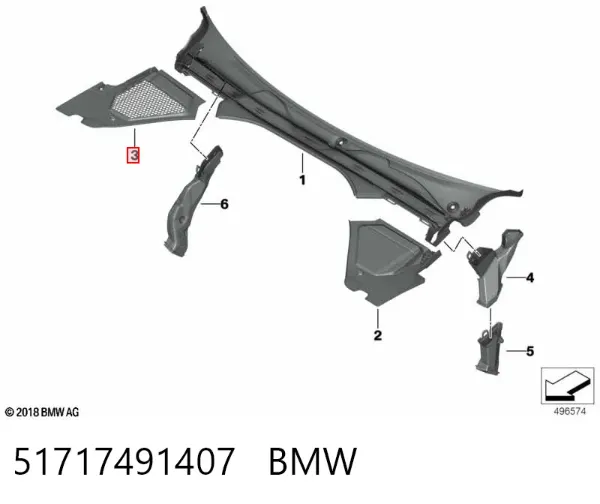  51717491407 BMW
