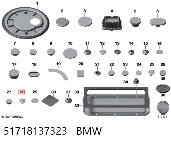  51718137323 BMW
