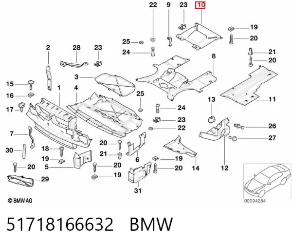  51718166632 BMW