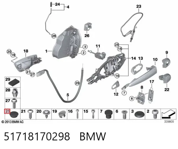  51718170298 BMW