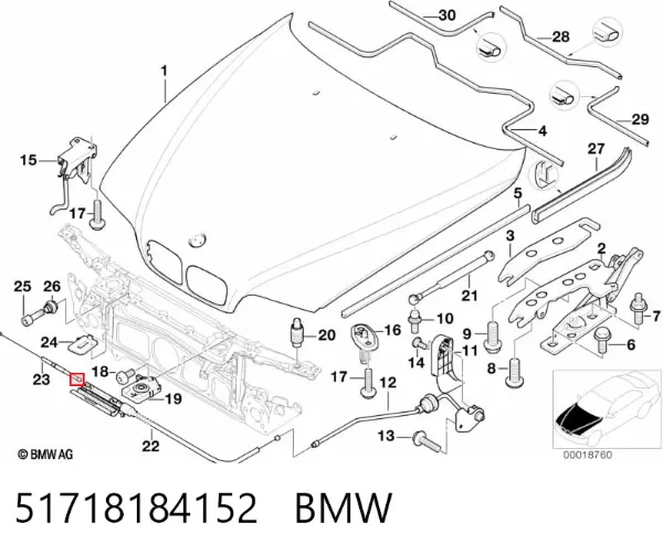  51718184152 BMW