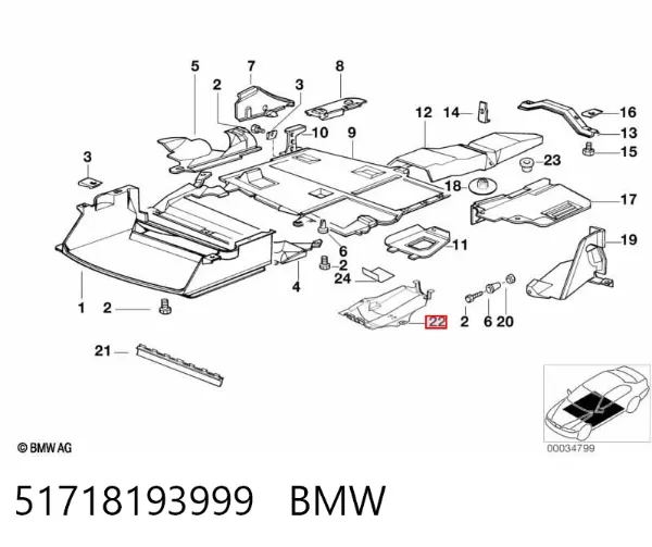  51718193999 BMW