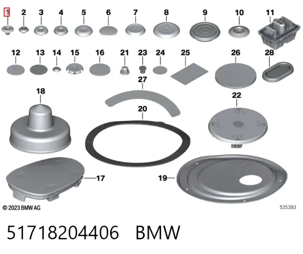  51718204406 BMW