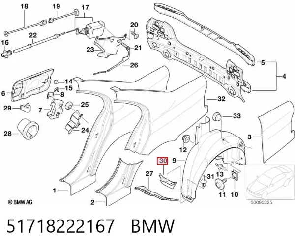  51718222167 BMW